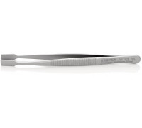 Пинцет KNIPEX KN-920105 универсальный, нерж, 120 мм, гладкие прямые тупые