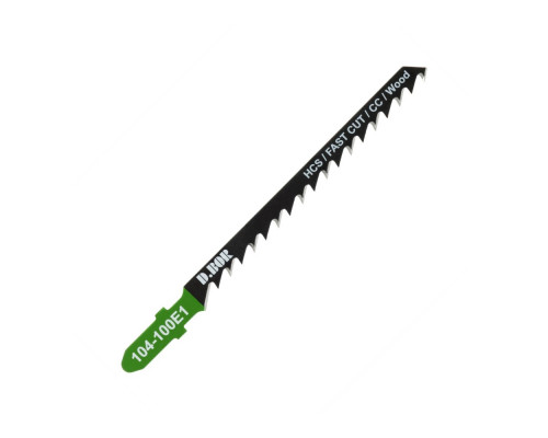 Пилки по дереву D.BOR 75/100*4 мм HCS / FAST CUT / CC Wood (T244D/3105) (5 шт.) D-104-100E1-05