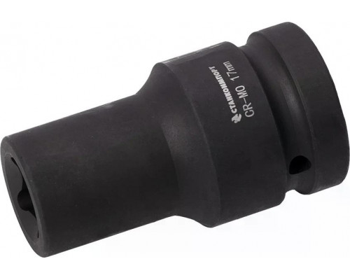 Ударные головки 6-гранные глубокие 1" STANKO CS12117sq, 17 мм