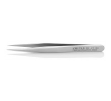 Пинцет KNIPEX KN-922104 прецизионный, 90 мм, гладкие прямые игловидные губ