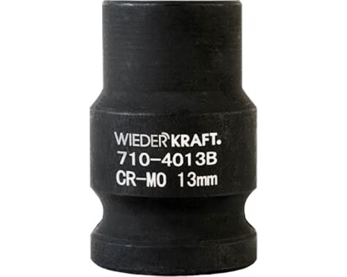 Ударная головка 6-гранная 1/2" WiederKraft WDK-710-4013 13 мм