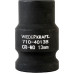 Ударная головка 6-гранная 1/2" WiederKraft WDK-710-4013 13 мм