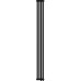 Радиатор отопления ROYAL THERMO Shift Q30 VC2180-04 секц. RAL9005m дизайнерский НС-1631254