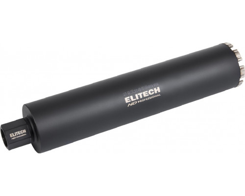 Алмазная коронка для мокрого сверления ELITECH 1110.011800 HD с охлаждением, 92х450, 1 1/4