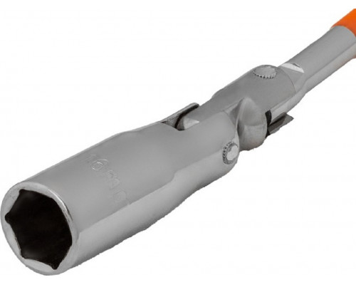 Ключ свечной REXANT 80-0726 т-образный с карданным шарниром, 16х250мм