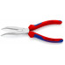 Длинногубцы KNIPEX KN-2625200TBK с режущими кромками, губки 40°, 200 мм