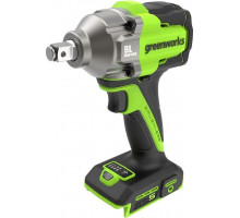 Гайковерт аккумуляторный GREENWORKS IW5500 ударный 24V, без АКБ и ЗУ 3805007