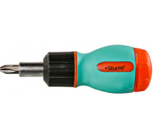 Отвертка с битами Sturm 1040-08-SS7 в комплекте 6 бит