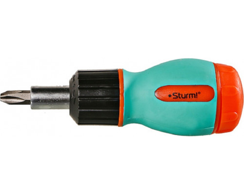 Отвертка с битами Sturm 1040-08-SS7 в комплекте 6 бит