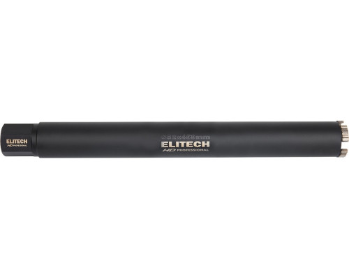 Алмазная коронка для мокрого сверления ELITECH 1110.011400 HD с охлажденем, 52х450, 1 1/4