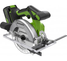 Пила циркулярная аккумуляторная GREENWORKS GD24CS165 24V, АКБ 4Ач и ЗУ 1501607CUB