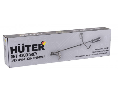 Триммер электрический HUTER GET-420B Grey 70/1/152