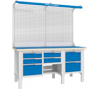 Верстак слесарный трехтумбовый ВЕРСТАКОФФ CTR 1832.S123.13-2F 124614