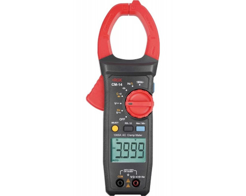 Клещи RGK CM-14 токоизмерительные с поверкой, арт. 721326