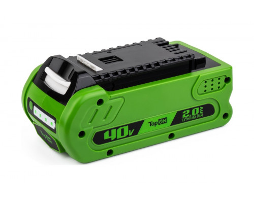 Аккумулятор TopON для Greenworks 40В 2.0ah (li-ion) TOP-PTGD-GW-40-2.0