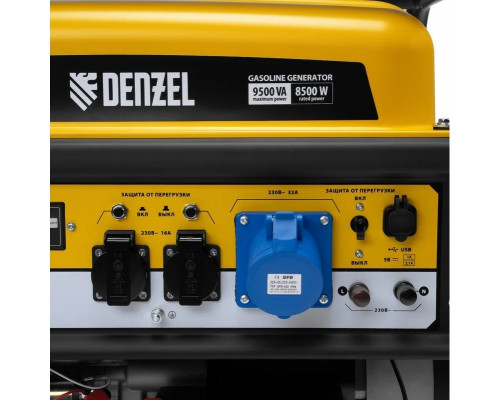 Генератор бензиновый Denzel PS 95EA-PRO 946935