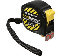 Рулетка HANSKONNER HK2010-04-3-19 3x19, 2 стопа, мощный магнит