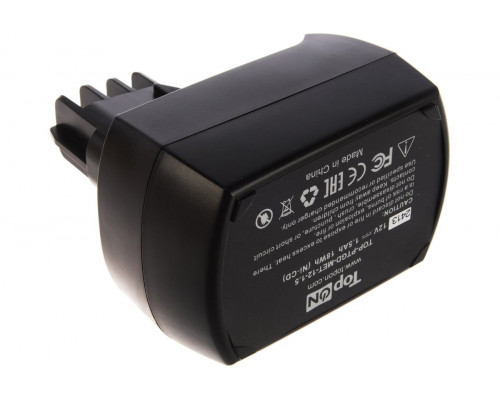 Аккумулятор TopON для Metabo 12В, 1.5Ah (Ni-Cd) TOP-PTGD-MET-12-1.5