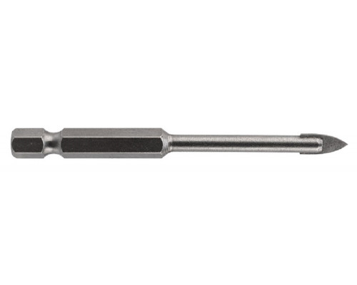 Сверло по стеклу и керамике Kranz KR-91-0641 5 мм, 2 грани, шестигранный хвостовик