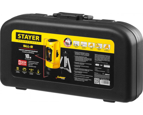 Лазерный уровень STAYER SLL-1 (34960-H2) 34960-H2