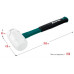 Киянка KRAFTOOL X-FORCE 450 г белая, резиновая 2077-45
