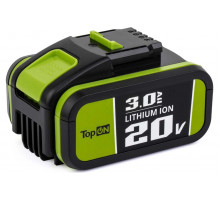 Аккумулятор TopON для Worx 20В, 3.0Ah (Li-Ion) TOP-PTGD-WX-20-3.0