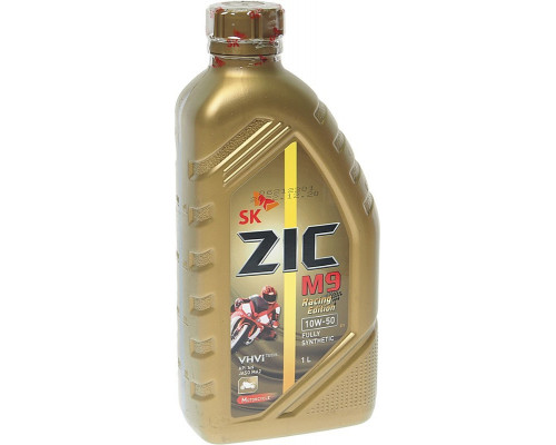 Масло для мотоциклов ZIC 4Т M9 RACING EDITION 10W50 1 л 137214