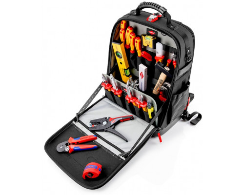 Набор электромонтажного инструмента KNIPEX KN-002150E Modular X18 в рюкзаке, 22 предмета