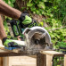 Пила циркулярная аккумуляторная GREENWORKS GD24CS 24V, АКБ 4Ач и ЗУ 1500907CUB