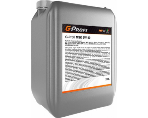 Масло моторное G-ENERGY G-Profi MSK 5W-30 20 л 253130021