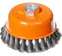 Щетка для УШМ Sturm 5 240 203 чашка м14, d100мм, витая стальная проволока 5240203