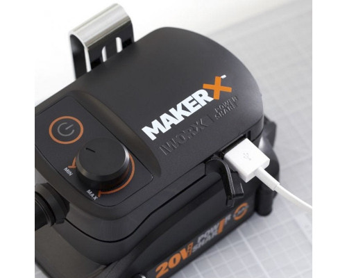 Адаптер Worx WA7161, 20В для MAKER X с USB WA7161