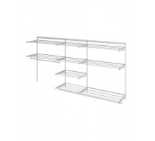 Гардеробная система ПРАКТИК HOME Optima G240 белая S70199919501