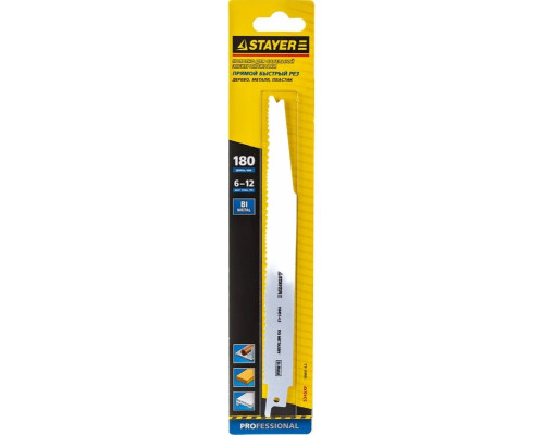 Полотна для сабельных пил STAYER PROFI S345XF bi-met 159451-4.3