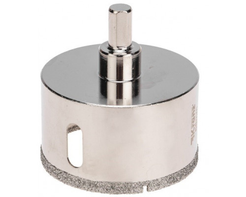 Алмазная коронка для мокрого сверления Kranz KR-92-0020 80мм по керамограниту с центров. сверлом