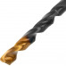 Сверло по металлу Denzel HSS-Tin, Golden Tip 5 мм, 10 шт 717213