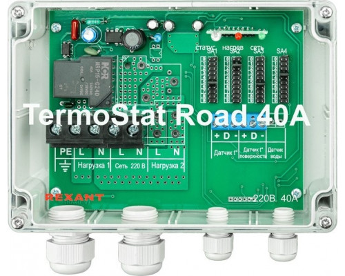 Термостат REXANT TermoStat Road 40a ip65 51-0842
