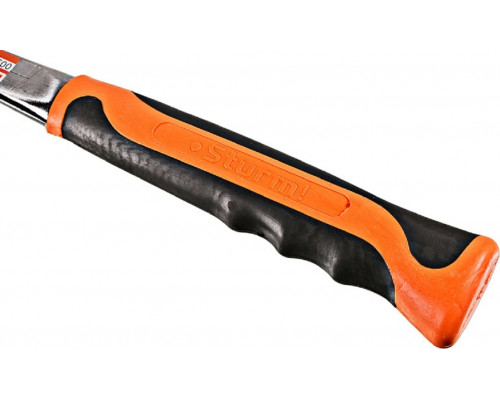 Молоток Sturm 1010-05-600 каменщика цельнокованный, обрезин. рукоятка, 600гр