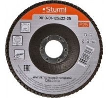 Круг лепестковый Sturm 9010-01-125x22-25 125х22, p25