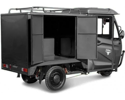 Трицикл грузовой RUTRIKE КАРГО Кабина Дуал 60V1000W Черный матовый 2825 024460-2825
