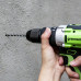 Дрель-шуруповерт аккумуляторная GREENWORKS GD24DD60 ударная, 24V, АКБ 2Ач и ЗУ 3704107CUA