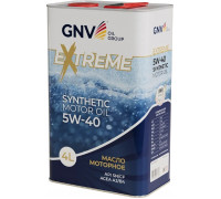 Масло моторное GNV Extreme 5W40 4 л (металл. канистра) GE11021922010010540004