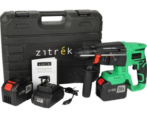 Перфоратор аккумуляторный ZITREK ZKCH20 PRO (Li-ion 2x6.0Ач, з/у, кейс) 083-1060