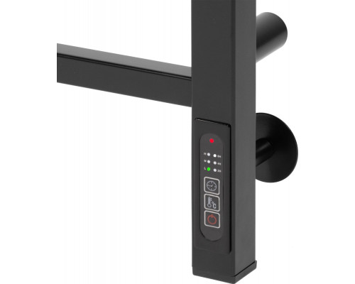 Полотенцесушитель ROYAL THERMO Axel black П6 500х800 электро (встроен. диммер) НС-1433986