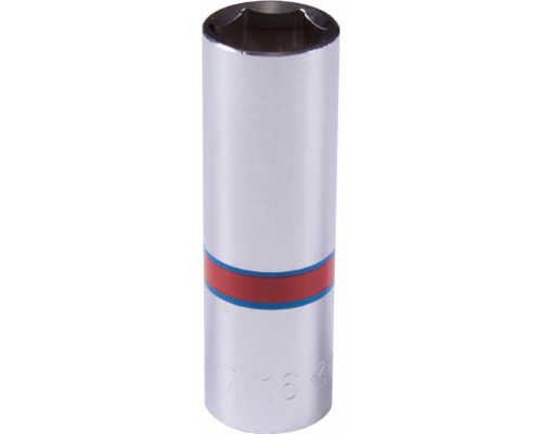 Головка 6-гранная глубокая дюймовая 7/16" с посадкой 1/4" KING TONY 223514S