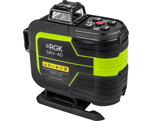 Лазерный уровень RGK SRV-4D с сервоприводом 725348