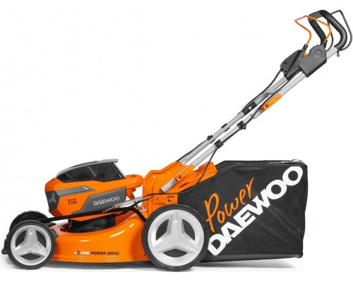 Газонокосилка аккумуляторная самоходная DAEWOO DLM 5042Li-S SET