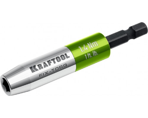 Магнитный держатель KRAFTOOL FIX-TORQ 1.4 для бит, динамометрический 64035-1.4