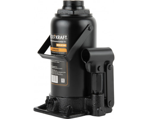 Домкрат бутылочный WiederKraft WDK-81160 16 т