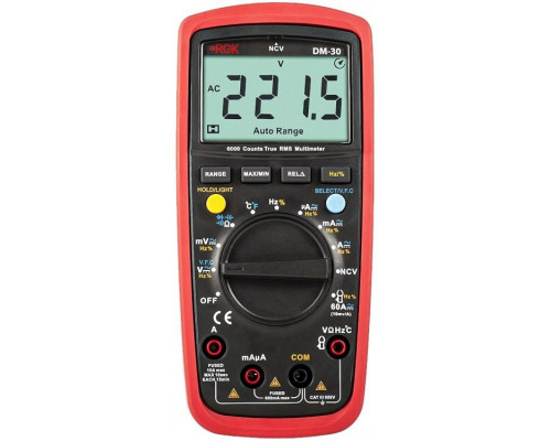 Мультиметр цифровой RGK DM-30 776448
